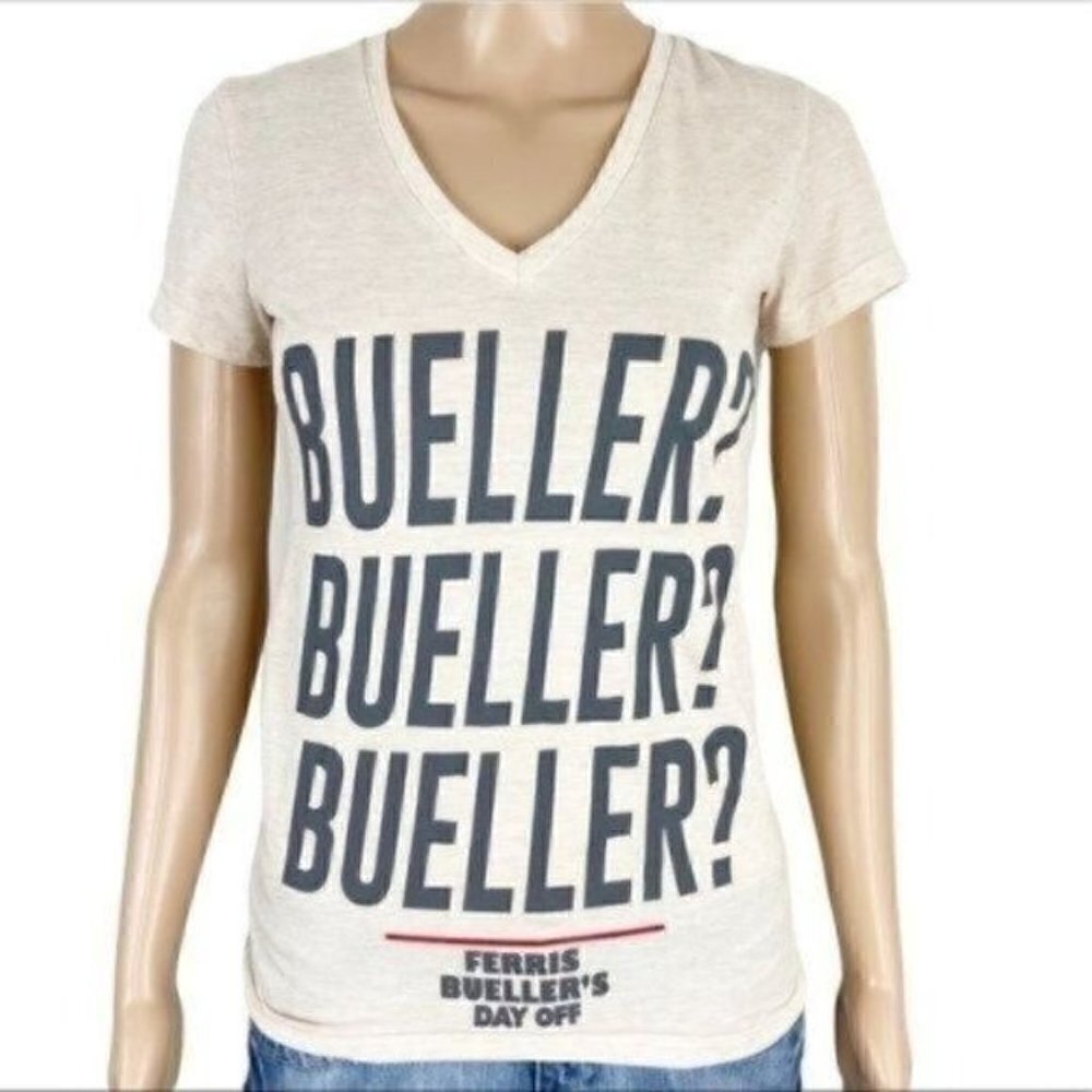 FERRIS Bueller's Day Off Paramount Pictures T-shirt Bueller? Bueller? Bueller?